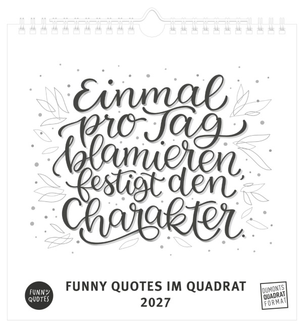 Funny Quotes im Quadrat 2027 - 