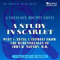 Cover-Bild zum Titel 'A Study in Scarlet (Part 1: Being a Reprint from the Reminiscences of John H. Watson, M.D.)' von 'Arthur Conan Doyle'