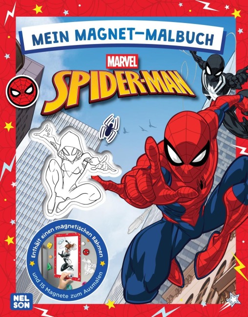 Mein Magnet-Malbuch Spider-Man - 
