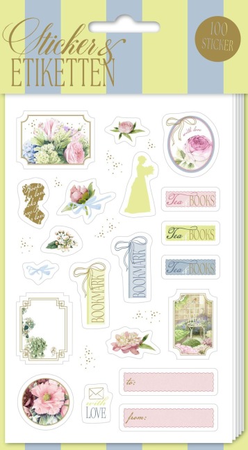 Stickerbogen mit 100 Stickern - 