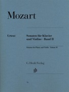 Cover-Bild zum Titel 'Sonaten für Klavier und Violine, Band II' von 'Wolfgang Amadeus Mozart'