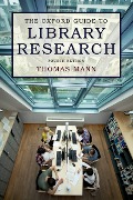 Cover-Bild zum Titel 'The Oxford Guide to Library Research' von 'Thomas Mann'