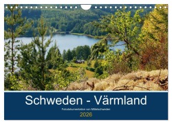 Cover-Bild zum Titel 'Schweden - Värmland (Wandkalender 2026 DIN A4 quer), CALVENDO Monatskalender' von 'Patrick Freiberg'