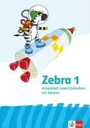 Cover-Bild zum Titel 'Zebra 1. Allgemeine Ausgabe. Arbeitsheft Lesen / Schreiben Klasse 1' von ''