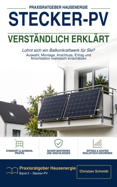 Stecker-PV verständlich erklärt: Lohnt sich ein Balkonkraftwerk für Sie? - Christian Schmidt