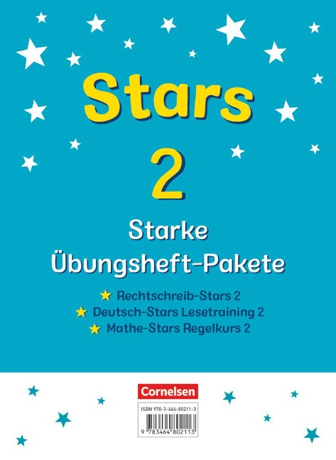 STARS - starke Übungshefte - 2. Schuljahr - Übungshefte im Paket mit Lösungen - 