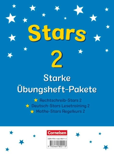 STARS - starke Übungshefte - 2. Schuljahr - Übungshefte im Paket mit Lösungen - 