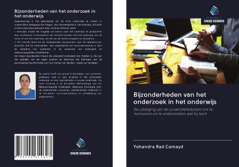 Bijzonderheden van het onderzoek in het onderwijs - Yohandra Rad Camayd