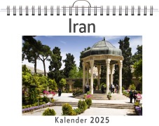 Cover-Bild zum Titel 'Iran - (Wandkalender 2025, Kalender DIN A4 quer, Monatskalender im Querformat mit Kalendarium, das perfekte Geschenk)' von 'Noah Vogel'