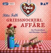 Cover-Bild zum Titel 'Grießnockerlaffäre' von 'Rita Falk'