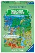 Cover-Bild zum Titel 'Kinderpuzzle 42 Teile - Mein Puzzle-Abenteuer: Drachen' von ''