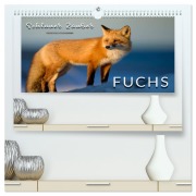 Cover-Bild zum Titel 'Fuchs - schlauer Räuber (hochwertiger Premium Wandkalender 2026 DIN A2 quer), Kunstdruck in Hochglanz' von 'Peter Roder'