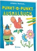 Punkt-zu-Punkt-Ausmalbuch (blau) - 