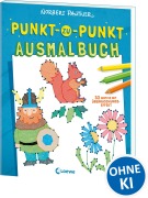Cover-Bild zum Titel 'Punkt-zu-Punkt-Ausmalbuch (blau)' von ''