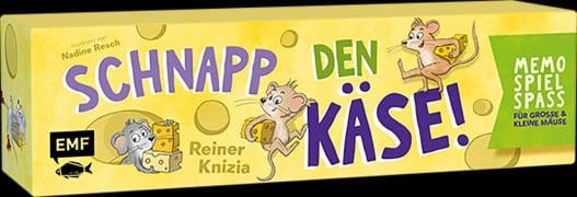 Cover-Bild zum Titel 'Schnapp den Käse!' von 'Reiner Knizia'
