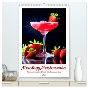 Cover-Bild zum Titel 'Mixology Meisterwerke (hochwertiger Premium Wandkalender 2027 DIN A2 hoch), Kunstdruck in Hochglanz' von 'Katharina Stachanczyk'