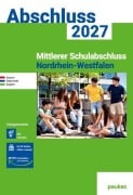 Cover-Bild zum Titel 'Mittlerer Schulabschluss Nordrhein-Westfalen | pauker Lösungsband 2027' von ''