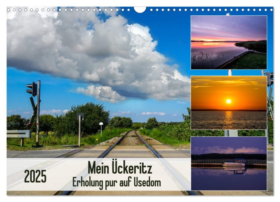 Mein Ückeritz - Erholung pur auf Usedom (Wandkalender 2025 DIN A3 quer), CALVENDO Monatskalender - LaPics LaPics