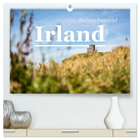 Naturschauspiel Irland (hochwertiger Premium Wandkalender 2025 DIN A2 quer), Kunstdruck in Hochglanz - Benjamin Lederer