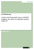 Cover-Bild zum Titel 'Analyse und Gegenwartsbezug von Karl R. Poppers "Die offene Gesellschaft und ihre Feinde II"' von 'Cliff Ellenberger'