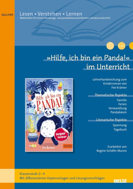 'Hilfe, ich bin ein Panda!' im Unterricht - Regine Schäfer-Munro, Anja Schirmer