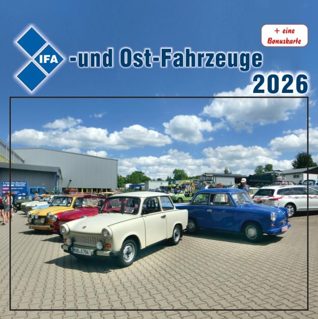 Kalender IFA- und Ost-Fahrzeuge 2026 - Thomas Böttger