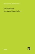 Cover-Bild zum Titel 'Immanuel Kants Leben' von 'Karl Vorländer'