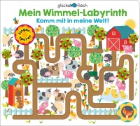 Cover-Bild zum Titel 'Glücksfisch: Mein Wimmel-Labyrinth: Komm mit in meine Welt!' von ''