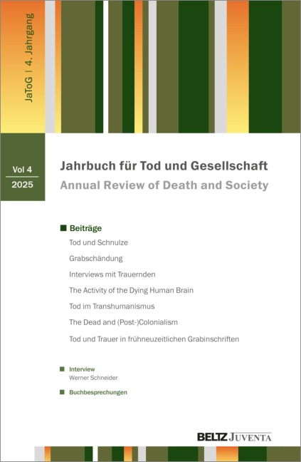 Jahrbuch für Tod und Gesellschaft 2025 - 