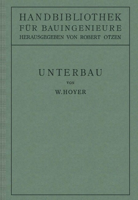 Unterbau - W. Hoyer