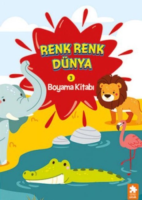 Renk Renk Dünya Boyama Kitabi 3 - Kolektif