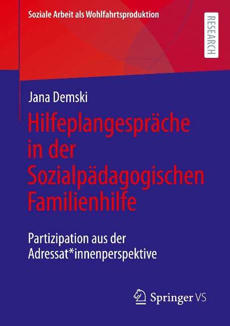 Hilfeplangespräche in der Sozialpädagogischen Familienhilfe - Jana Demski