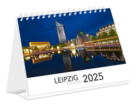 Kalender Leipzig kompakt 2025 - K4 Verlag, Peter Schubert