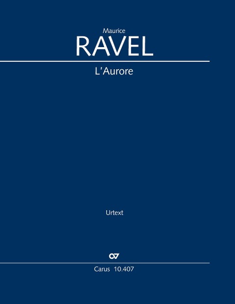 L'Aurore (Klavierauszug) - Maurice Ravel