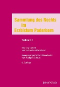 Sammlung des Rechts im Erzbistum Paderborn - Rüdiger Althaus