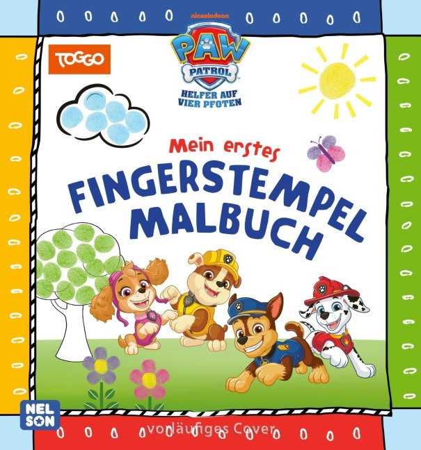 PAW Patrol Kindergartenheft: Mein erstes Fingerstempel-Malbuch - 