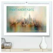 Cover-Bild zum Titel 'Fantasiestädte (hochwertiger Premium Wandkalender 2026 DIN A2 quer), Kunstdruck in Hochglanz' von 'Cathrin Illgen'