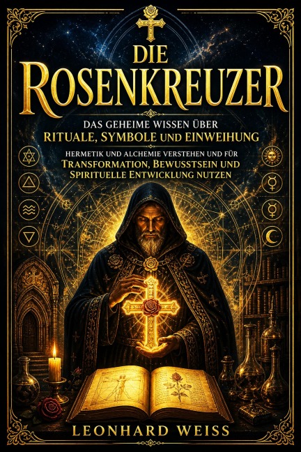 Die Rosenkreuzer: Das geheime Wissen über Rituale, Symbole und Einweihung  Hermetik und Alchemie verstehen und für Transformation, Bewusstsein und spirituelle Entwicklung nutzen - Leonhard Weiss