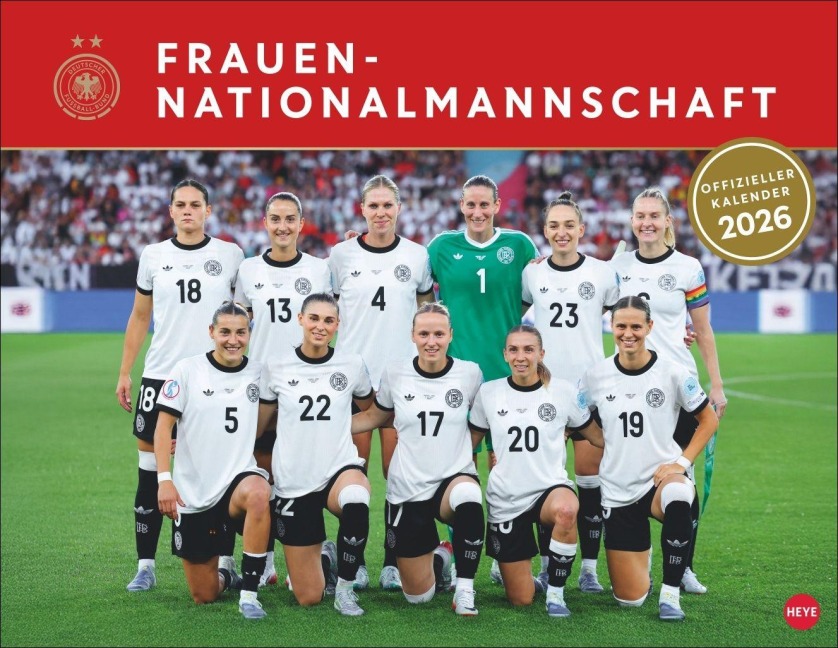 DFB Frauen Posterkalender 2026 - 