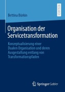 Cover-Bild zum Titel 'Organisation der Servicetransformation' von 'Bettina Bürkin'