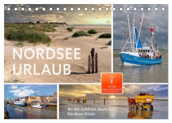 Cover-Bild zum Titel 'Nordsee-Urlaub (Tischkalender 2026 DIN A5 quer), CALVENDO Monatskalender' von 'Peter Roder'