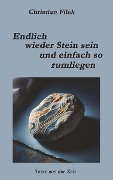 Cover-Bild zum Titel 'Endlich wieder Stein sein und einfach so rumliegen' von 'Christian Filek'