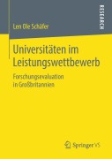 Cover-Bild zum Titel 'Universitäten im Leistungswettbewerb' von 'Len Ole Schäfer'