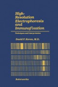 Cover-Bild zum Titel 'High-Resolution Electrophoresis and Immunofixation' von 'David F. Keren'