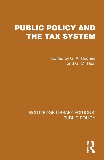 Public Policy and the Tax System - 