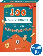 Cover-Bild zum Titel '100 Mal- und Denkspiele für den Kindergarten' von ''