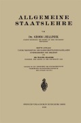 Cover-Bild zum Titel 'Allgemeine Staatslehre' von 'Walter Jellinek, Georg Jellinek'
