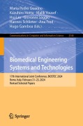 Cover-Bild zum Titel 'Biomedical Engineering Systems and Technologies' von ''