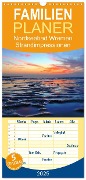 Familienplaner 2025 - Nordseebad Wremen - Strandimpressionen mit 5 Spalten (Wandkalender, 21 x 45 cm) CALVENDO - Andrea Kusajda