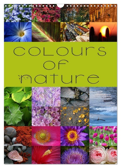 Colours of Nature / UK-Version (Wall Calendar 2025 DIN A3 portrait), CALVENDO 12 Month Wall Calendar - Martina Cross